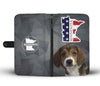 Beagle Print Wallet CaseMN State