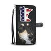 Saluki Dog Print Wallet CaseMN State