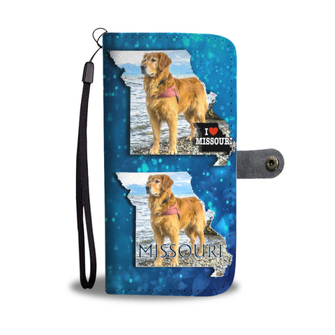 Golden Retriever Print Limited Edition Wallet CaseMO State