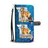 Golden Retriever Print Limited Edition Wallet CaseMO State