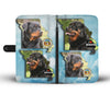 Rottweiler Dog Print Wallet CaseMO State