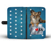 Cute Chihuahua Print Wallet CaseIA State