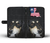 Saluki Dog Print Wallet CaseLA State