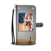 French Bulldog Print Wallet Case UT State