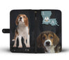 Amazing Beagle Dog Print Wallet CaseLA State