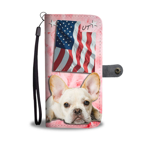 Lovely French Bulldog Print Wallet Case UTState