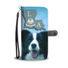 Border Collie Print Wallet CaseLA State