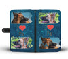 German Shepherd Dog Print Wallet CasePA State