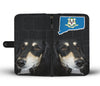 Black Saluki Print Wallet CaseCT State