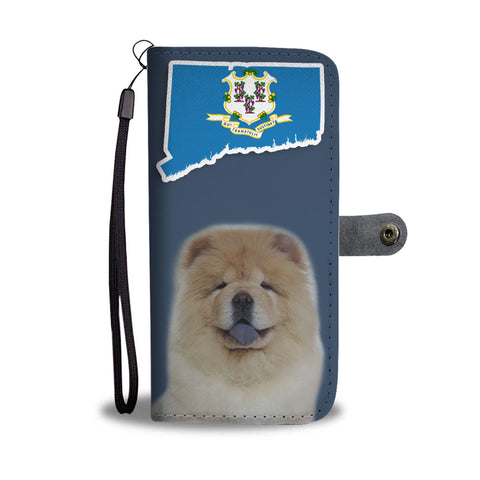 Chow Chow Print Wallet CaseCT State