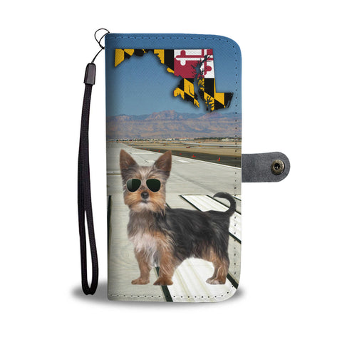 Yorkshire Terrier (Yorkie) Print Wallet CaseMD State