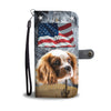 Cute Cavalier King Charles Spaniel Print Wallet CaseND State