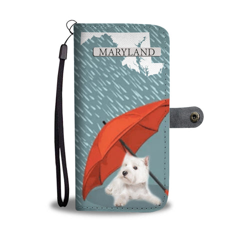 West Highland White Terrier (Westie) Print Wallet CaseMD State