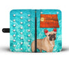 French Bulldog Print Wallet Case ND State