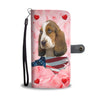 Basset Hound Print Wallet CaseNC State