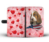 Basset Hound Print Wallet CaseNC State