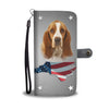 Lovely Basset Hound Print Wallet CaseNC State