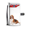 Basset Hound Print Wallet CaseTN State