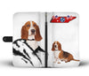 Basset Hound Print Wallet CaseTN State