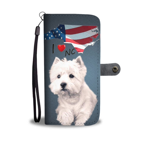 West Highland White Terrier Print Wallet CaseNC State