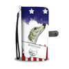 Amazing Whippet Print Wallet CaseMT State