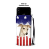 Amazing Whippet Print Wallet CaseMT State