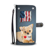 Cute Chihuahua Print Wallet CaseNM State