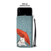 Cute Westie Print Wallet CaseKY State