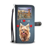 Lovely Yorkie Print Wallet CaseNM State