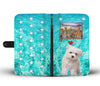 Cute Maltese Dog Print Wallet CaseNM State