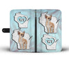 Cute Chihuahua Print Wallet CaseWI State