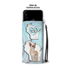 Cute Chihuahua Print Wallet CaseWI State