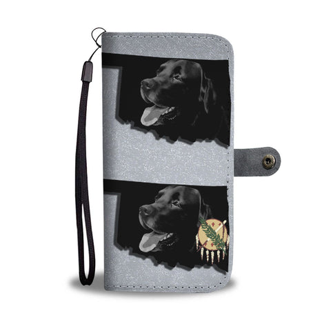 Black Labrador Print Limited Edition Wallet CaseOK State