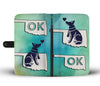 German Shepherd Dog Art Print Wallet CaseOK State