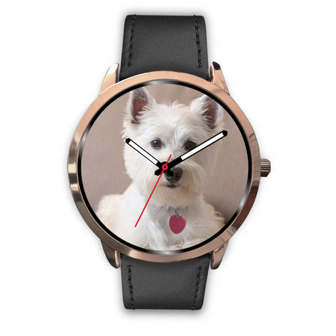 Cute Westie Print Wrist Watch