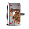 Cavalier King Charles Spaniel Print Wallet CaseWY State