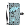 Labrador Pattern Print Wallet CaseWV State