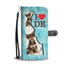 Lovely Chihuahua Dog Print Wallet CaseDE State