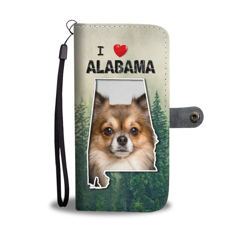 Lovely Chihuahua Print Wallet CaseAL State