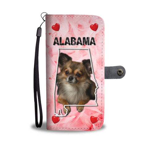 Cute Chihuahua Print Wallet CaseAL State