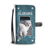 Maltese Dog Print Wallet CaseAL State