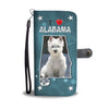 Cute West Highland White Terrier Print Wallet CaseAL State