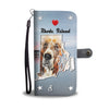 Basset Hound Print Wallet CaseRI State