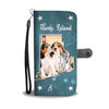 Cute Beagle Dog Print Wallet CaseRI State