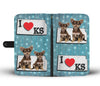 Cute Chihuahua Print Wallet CaseKS State