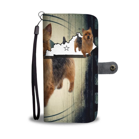 Australian Terrier Print Wallet CaseKY State