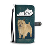 Norwich Terrier Print Wallet CaseKY State