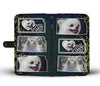 Cute Pomeranian Dog Print Wallet CaseKS State