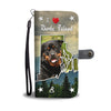 Rottweiler Dog Print Wallet CaseRI States