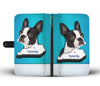 Amazing Boston Terrier 3D Print Wallet CaseKY State